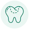White fillings